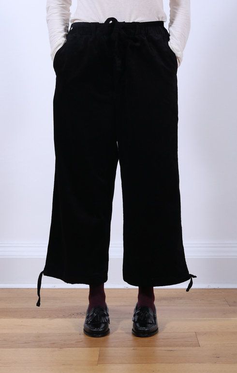 String Belt Trousers Midnight