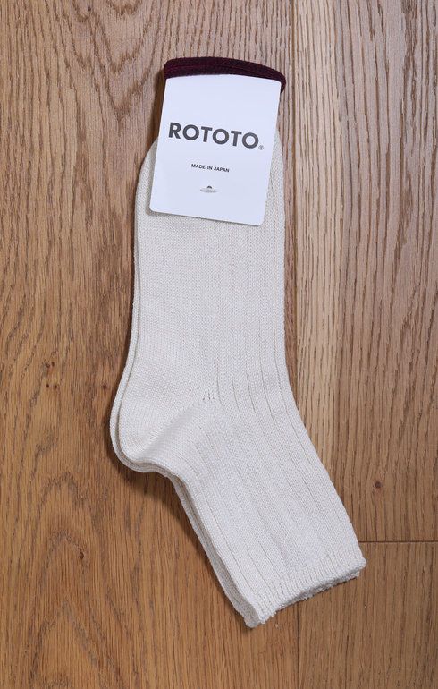 Linen Cotton Sock Ecru