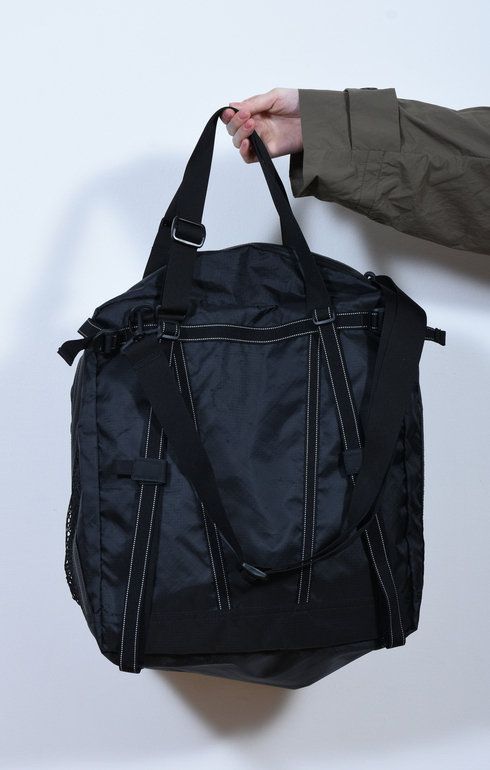 Ecopak 30L 3way Tote Bag Black