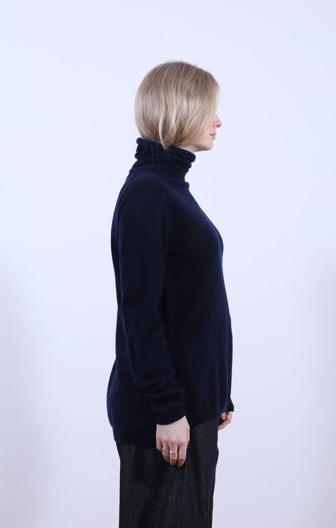 Winter Roll Neck Navy