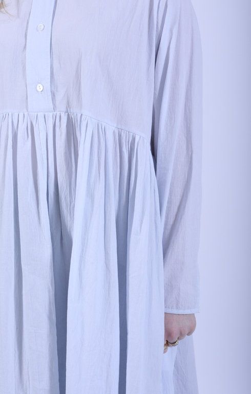 Penny Dress Blue/White
