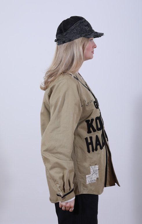 Great Kountry Baseball L/S Beige