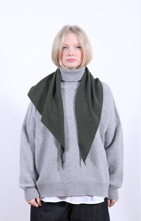 Cashmere Neckerchief Loden