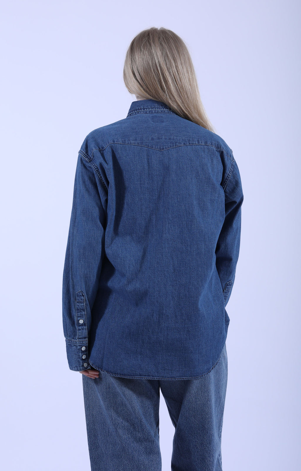 Denim Western Shirt Denim Used