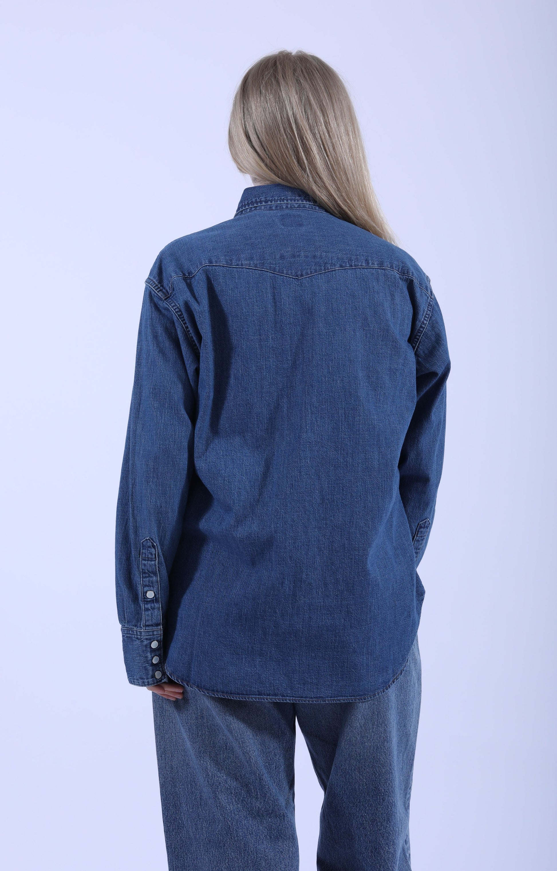 Denim Western Shirt Denim Used