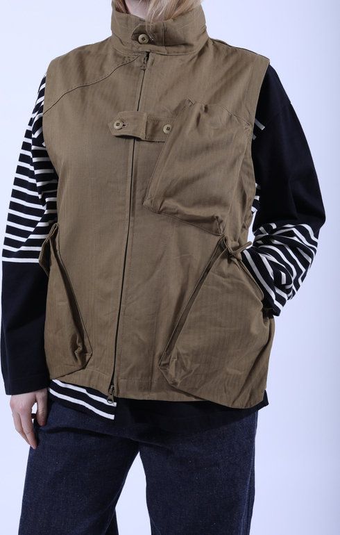 Messenger Vest Khaki