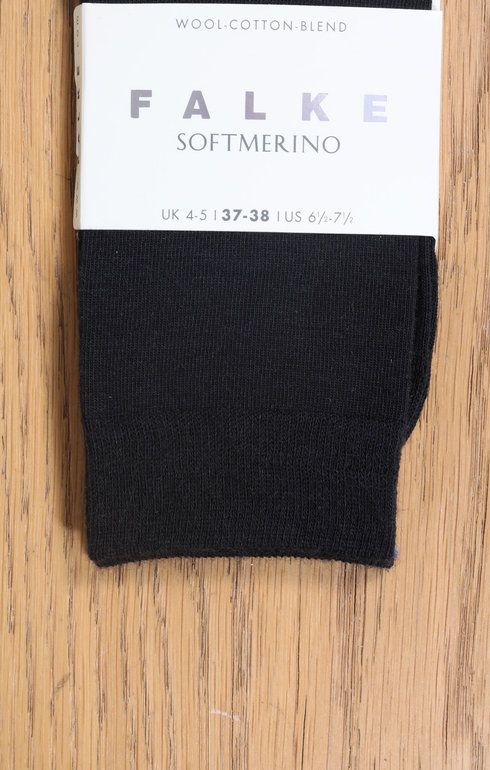 Softmerino Sock Black