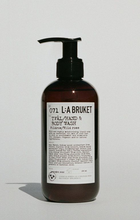 No.071 Hand & Body Wash 240ml - Wild Rose