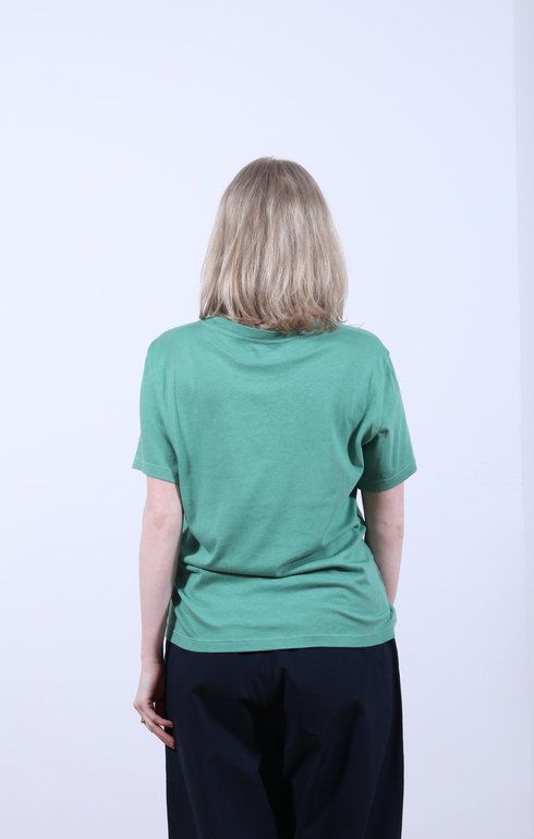 Crew Neck T-Shirt Grass