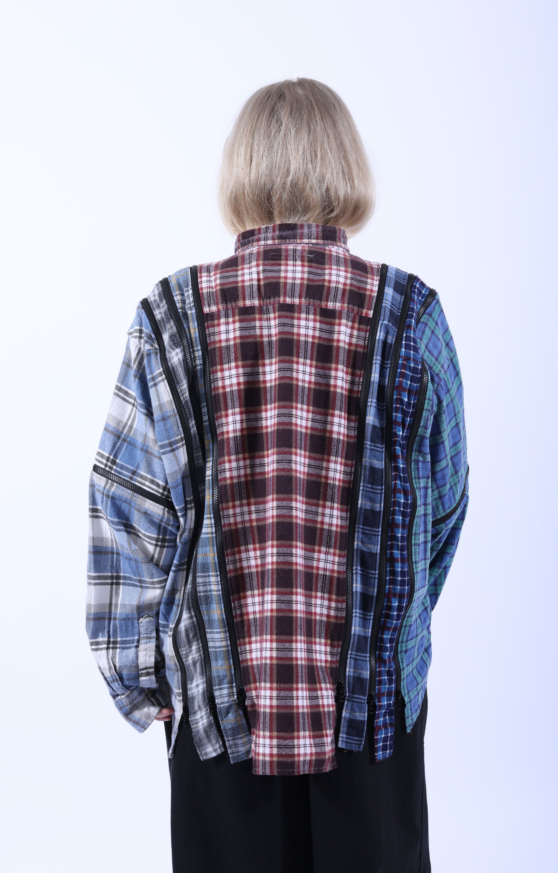 Rebuild By Needles Flannel Shirt Zips #2