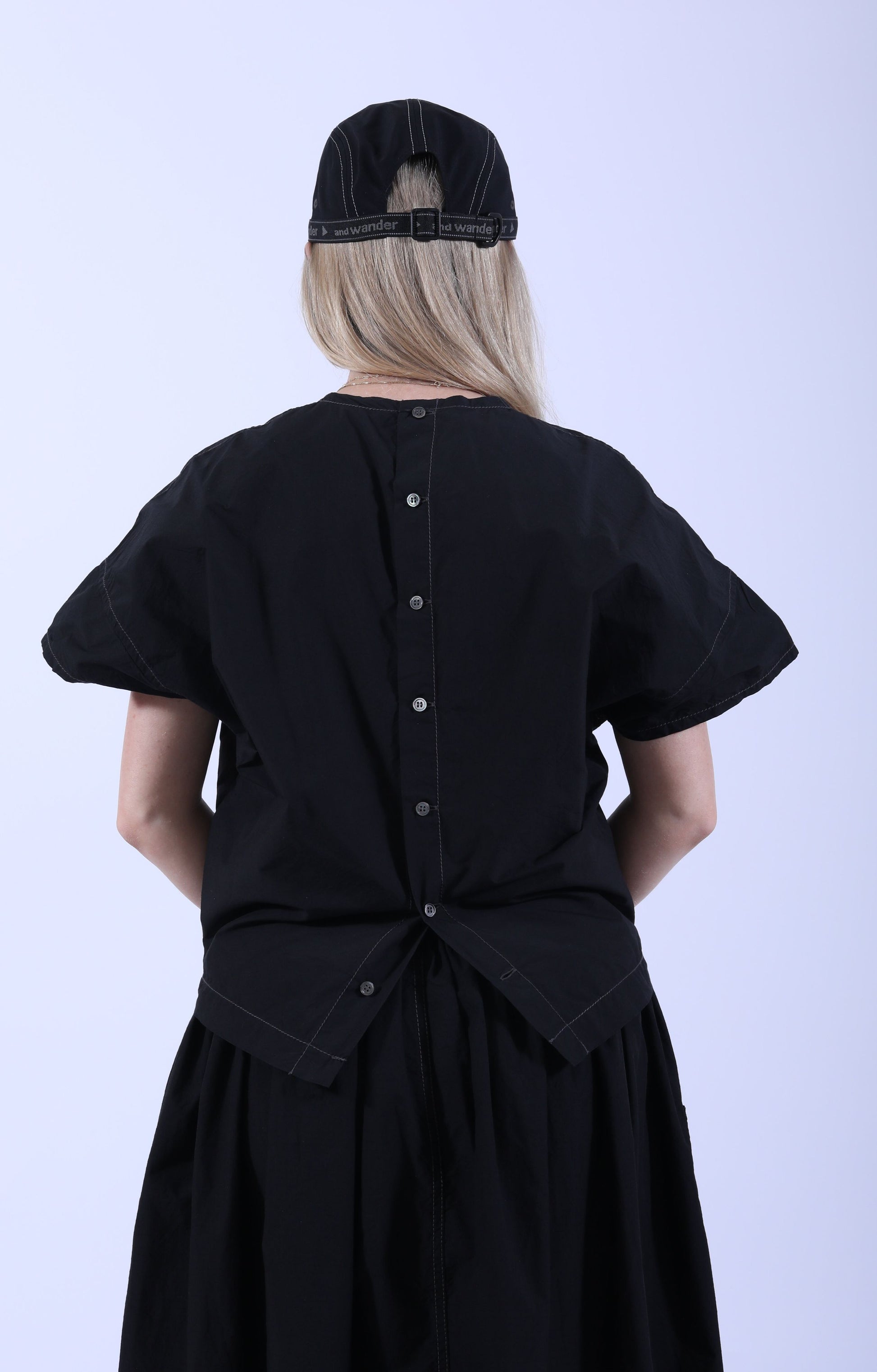 Cordura Typewriter Pullover Black