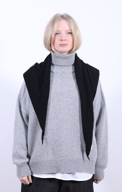 Cashmere Neckerchief Black