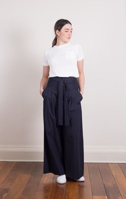 Dtappet Trousers Midnight Blue