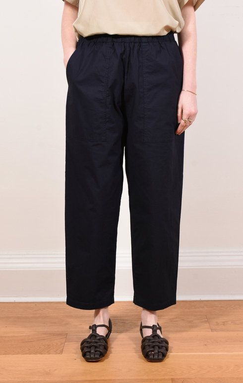 Trousers Gonghi Vion Navy