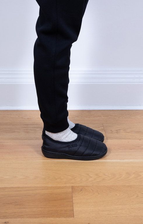 In/Outdoor Packble Slippers Gloss Black