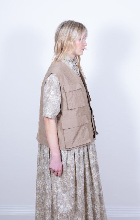 Fisherman Vest Camel