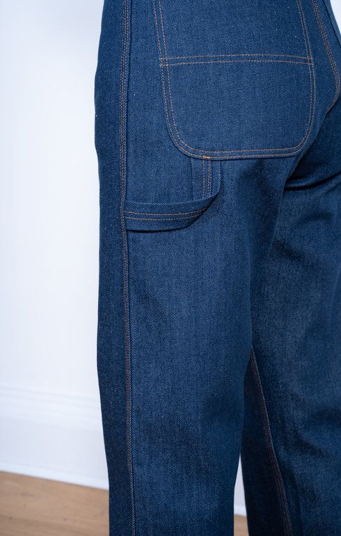 Drop Crotch Painter Pants Indigo