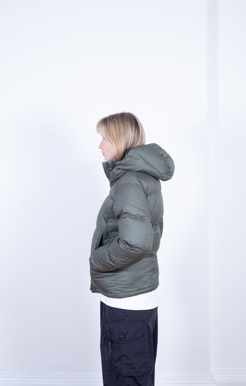 Recycled Light Down Jacket Olive