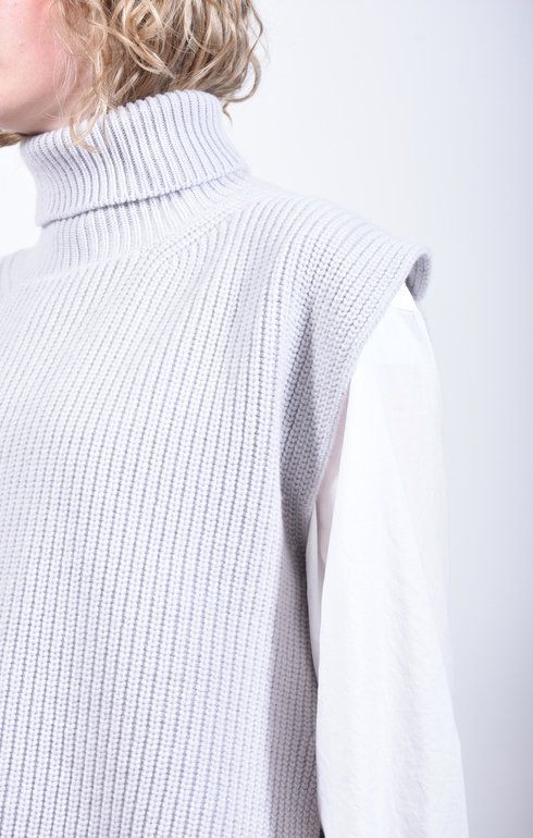 Meri Roll Neck Tabard Sasso