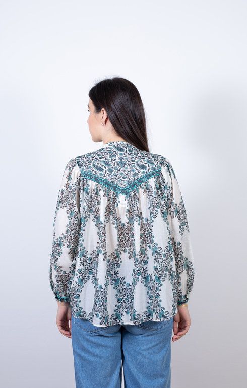 Shirt Corniche Aqua