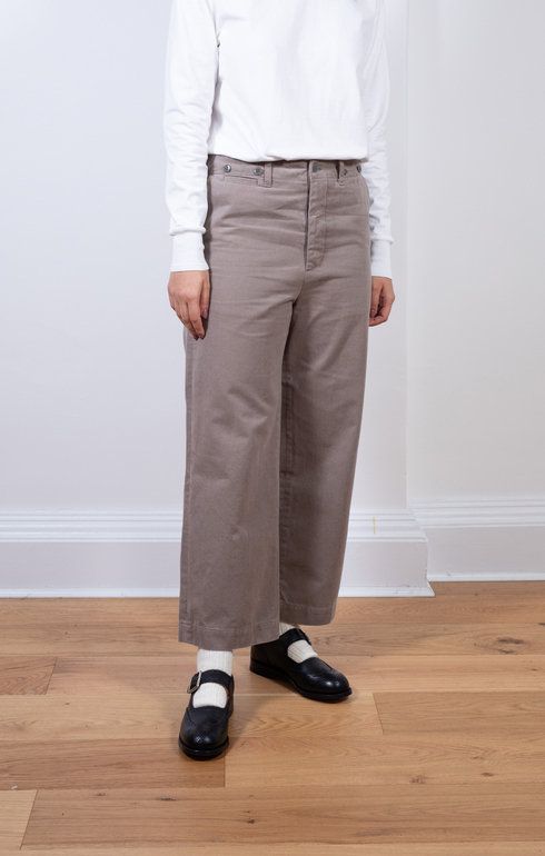 Waist Overalls Sand Grey
