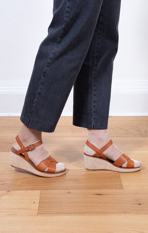 Sandales Judith Noisette