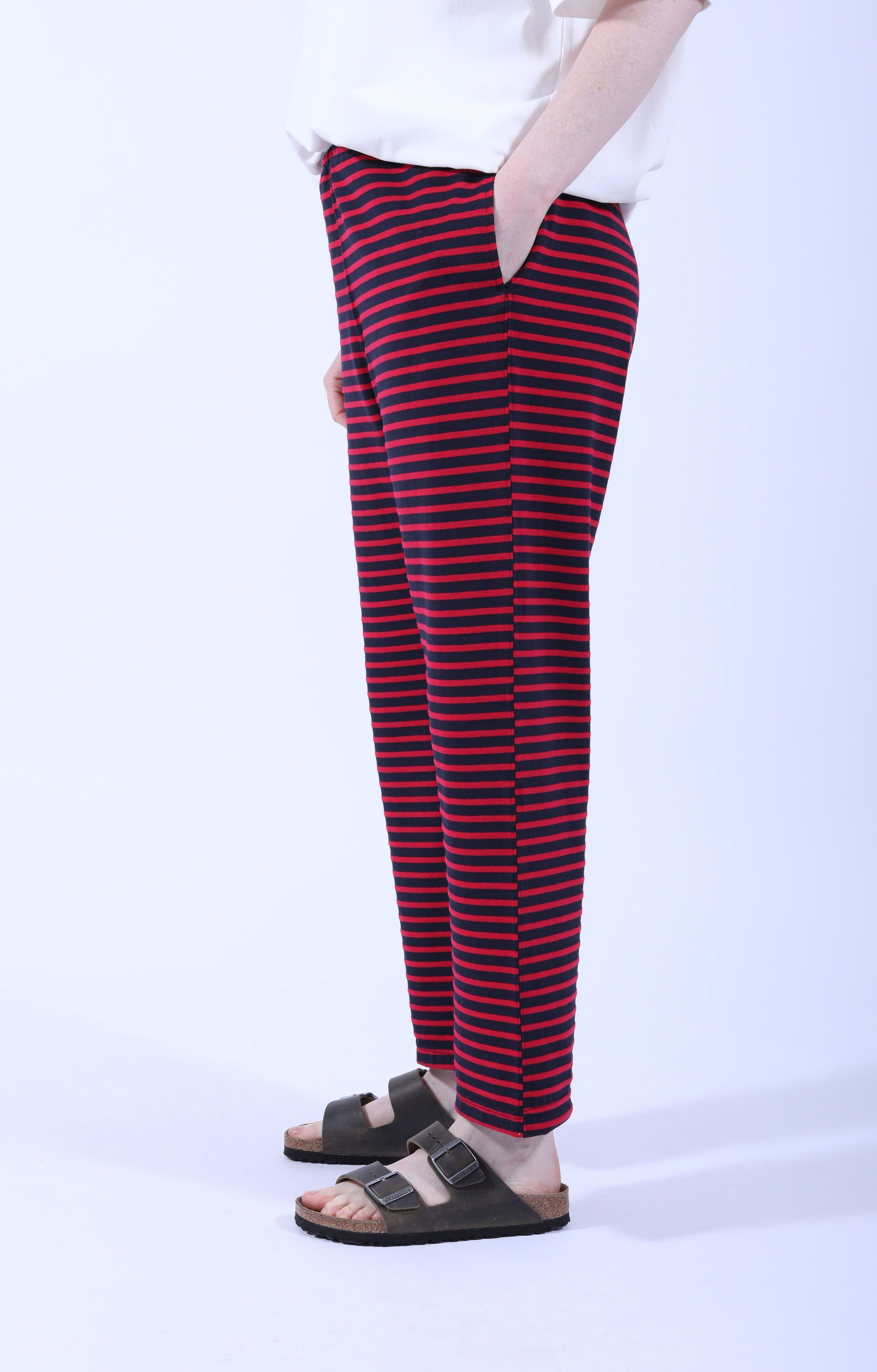 STK Pant Red/Navy Stripe