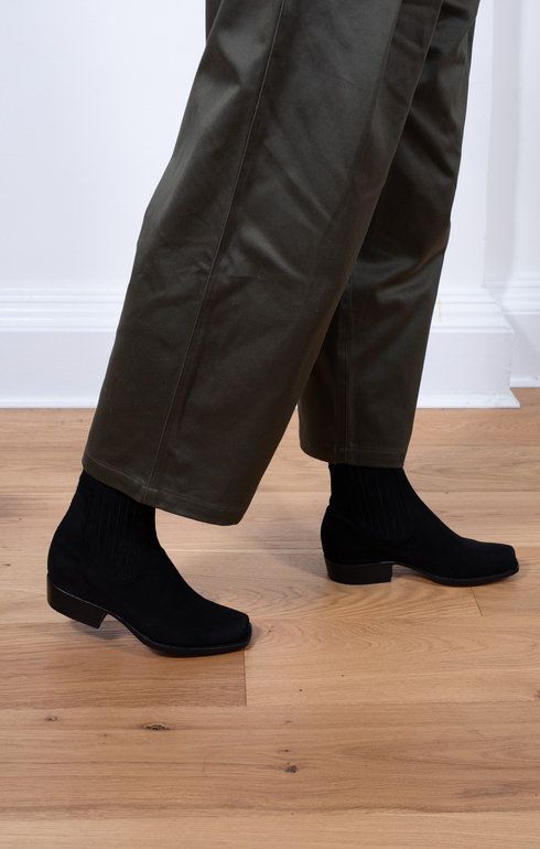 Botin CT Suede Black