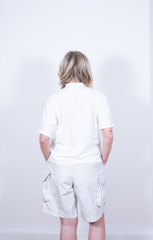 Plain Base SS Tee White