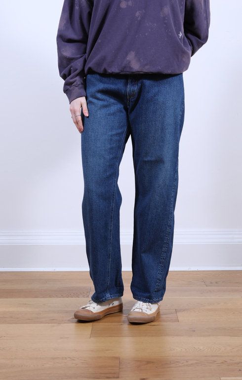 High Waist Selvedge Denim Used 95 Pants Jasmin