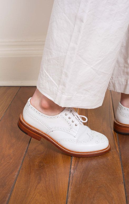 Anne Derby Brogue White