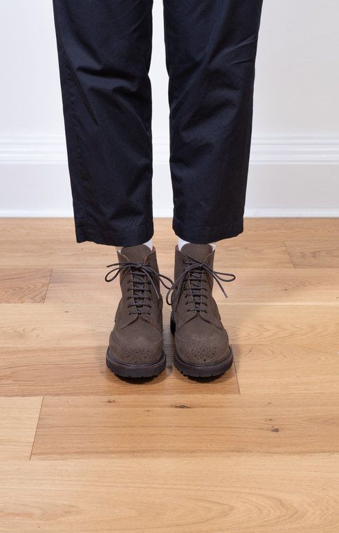 Stephy Brogue Boot Flint