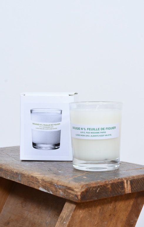 Bougie Parfumée Feuille Figuer