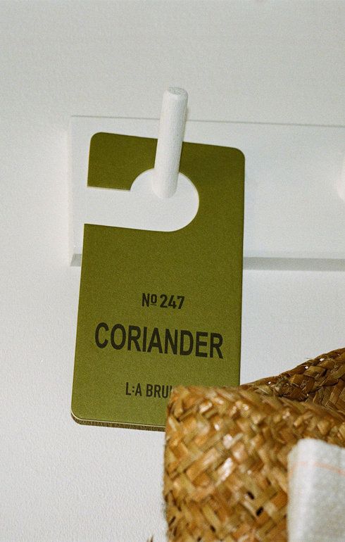 Fragrance Tag Coriander