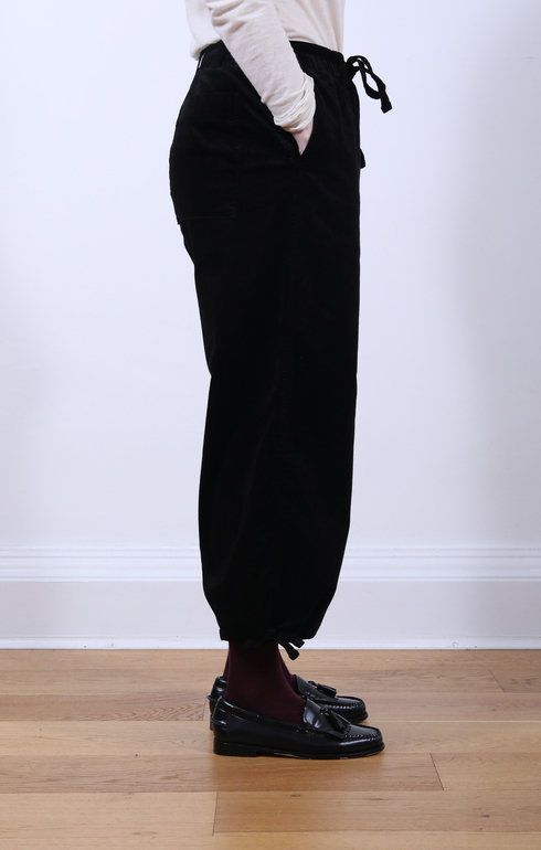 String Belt Trousers Midnight