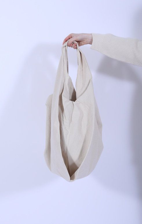 Bag Canvas Large Pure Ecru