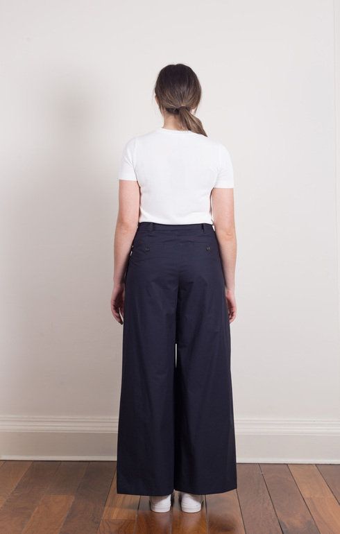 Dtappet Trousers Midnight Blue