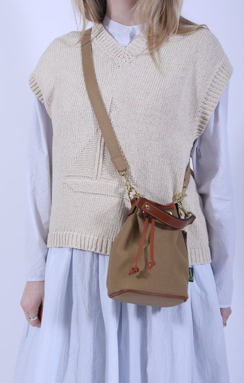 Ely Shoulder Khaki/New Tan