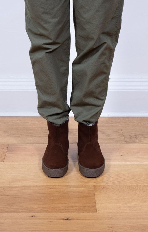 Curling Boot Polo Snuff Suede