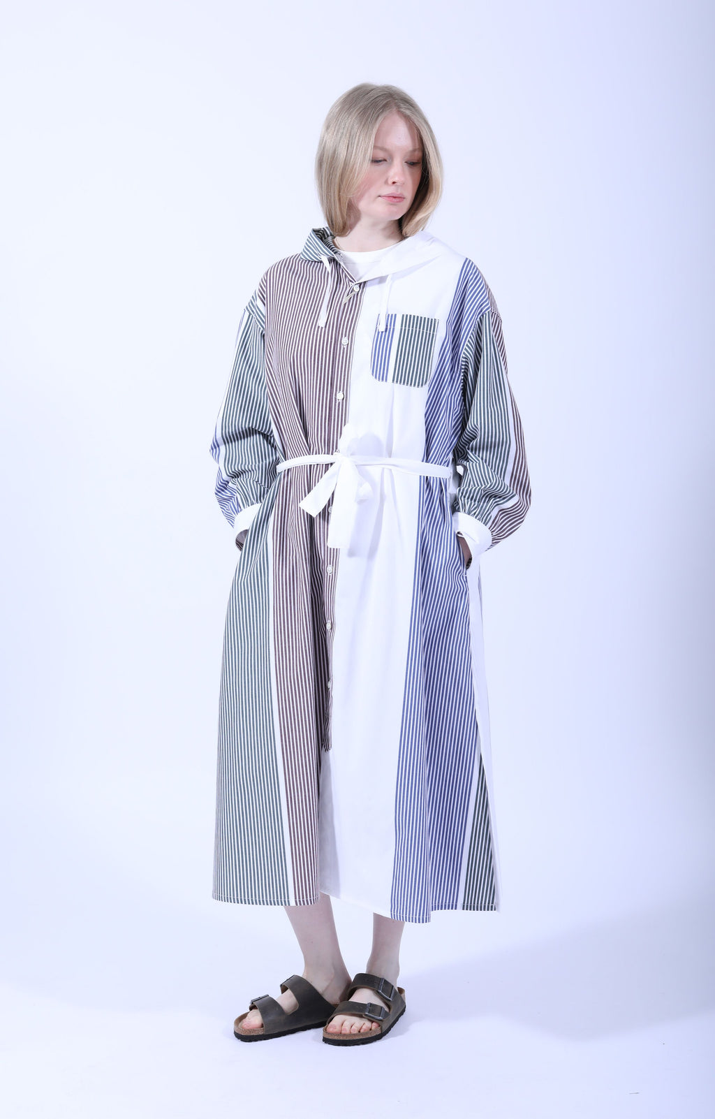 Hooded BD Dress Multi