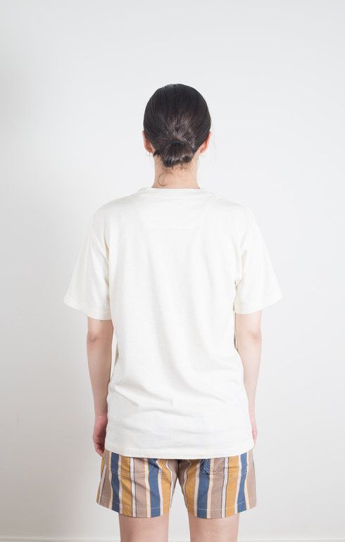Crew Neck T-Shirt Natural