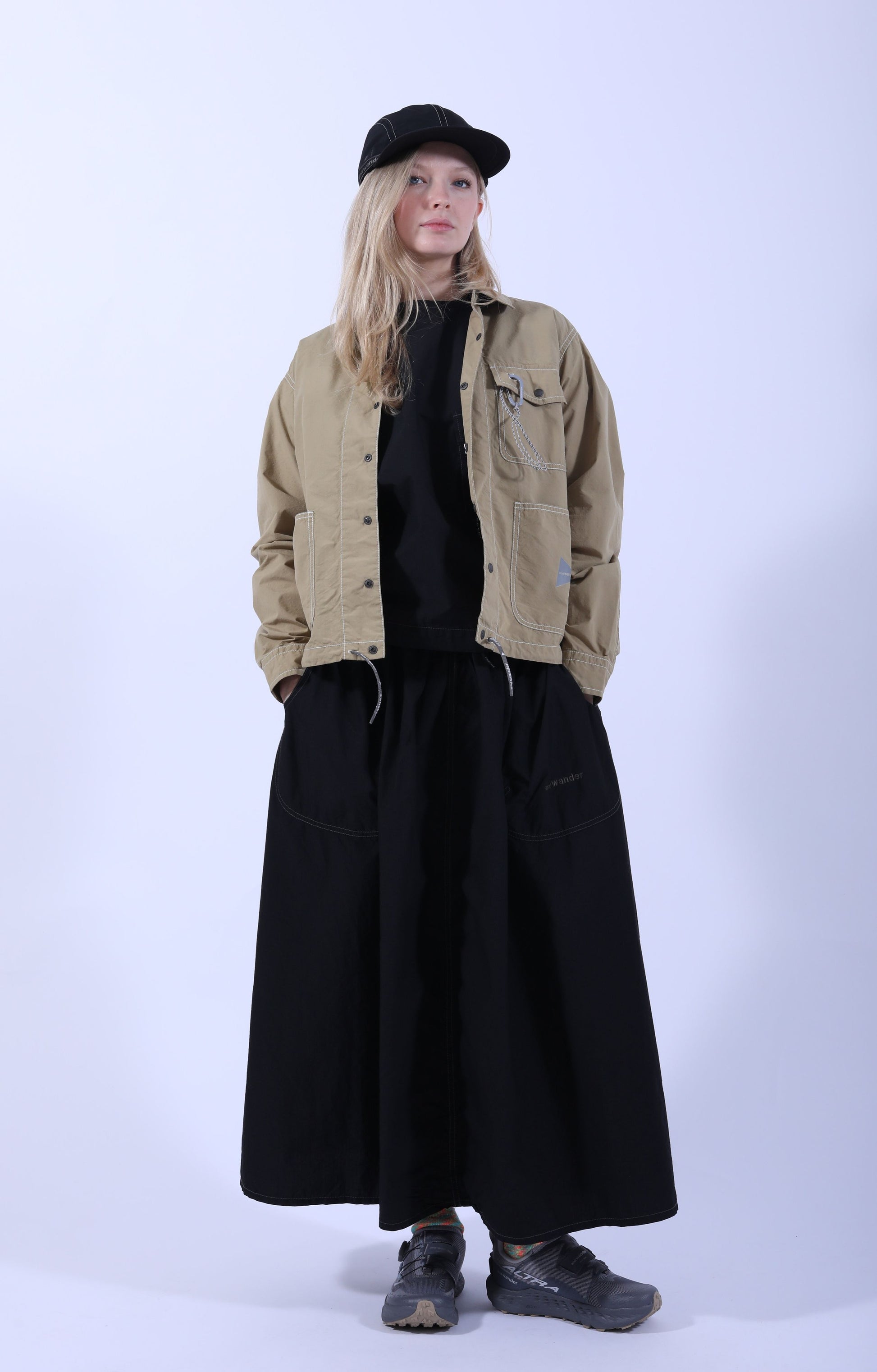 Cordura Rip Skirt Black