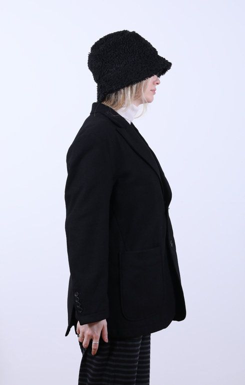 Trans Jacket Flannel Black