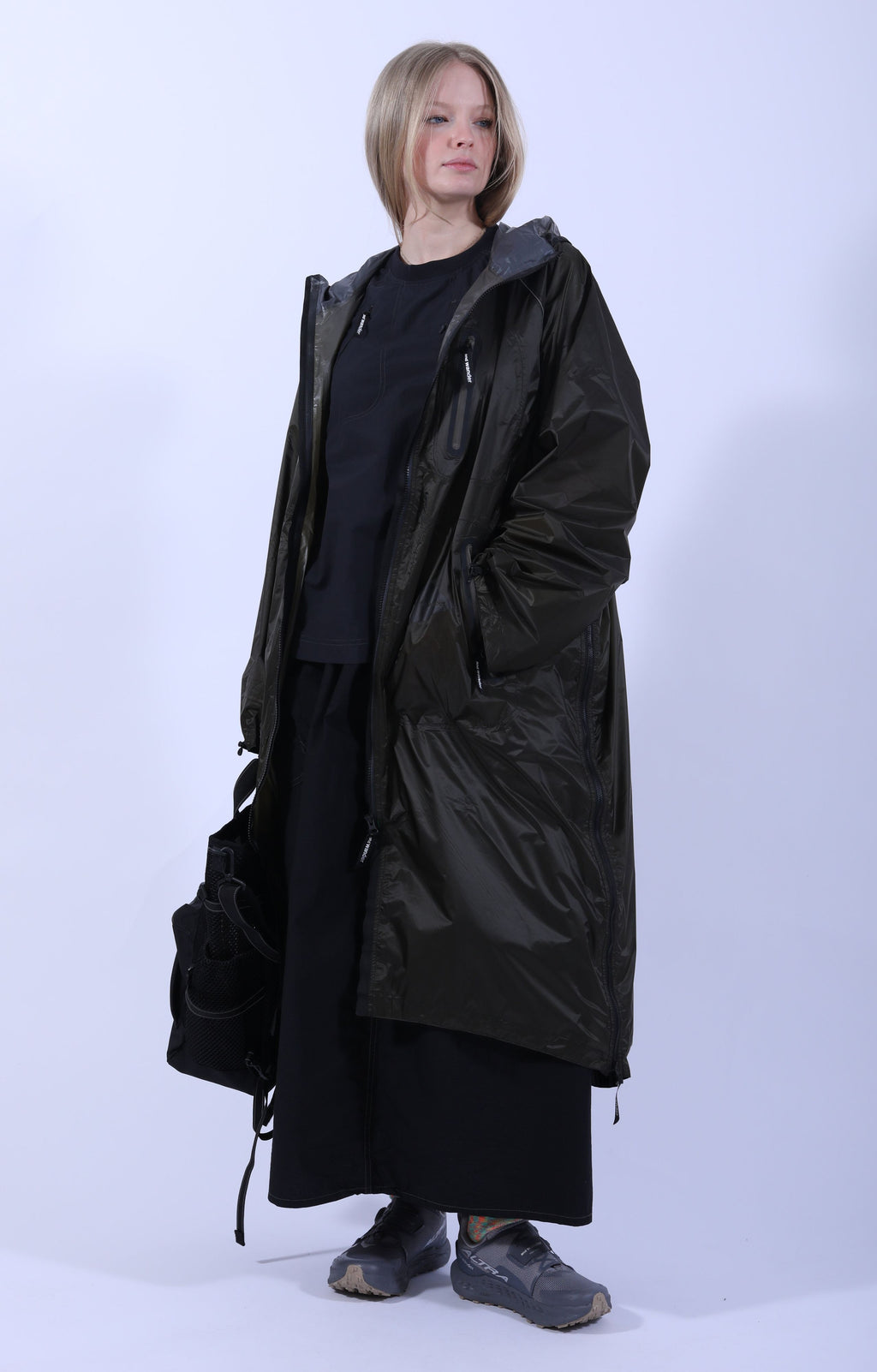 Fly Rain Long Coat Khaki