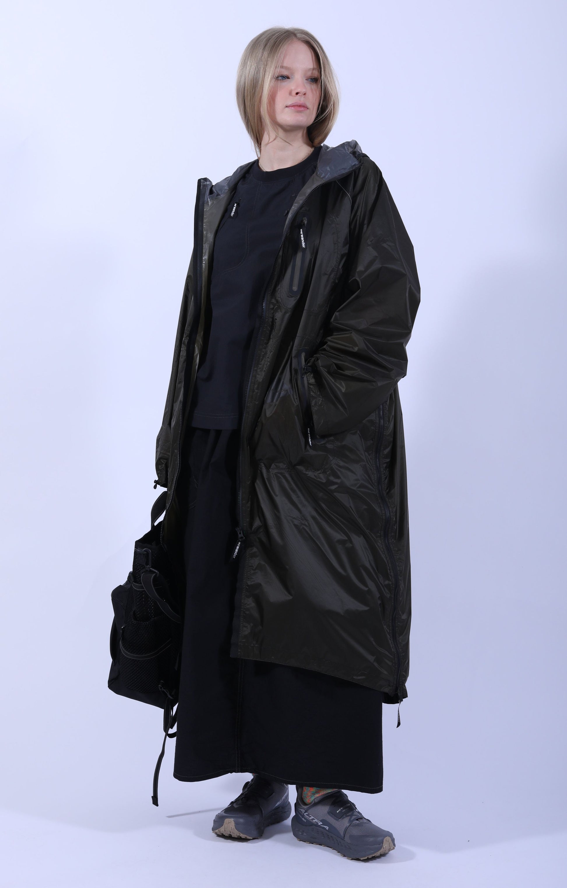 Fly Rain Long Coat Khaki