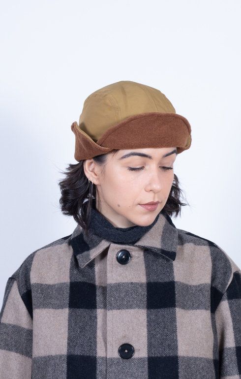 60/40 Cloth Winter Cap Beige
