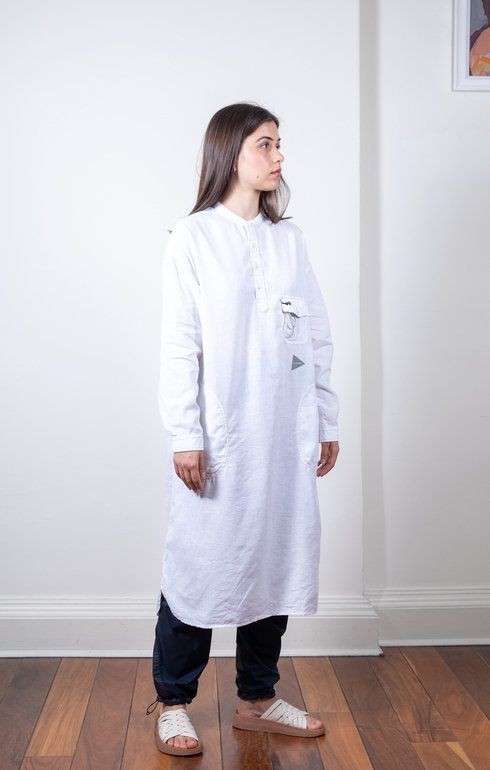 Dry Linen Tunic White