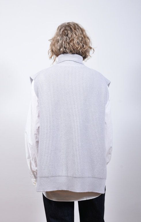 Meri Roll Neck Tabard Sasso