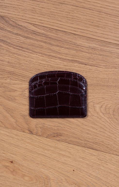 Porte-Cartes Demi-Lune Vino Croc