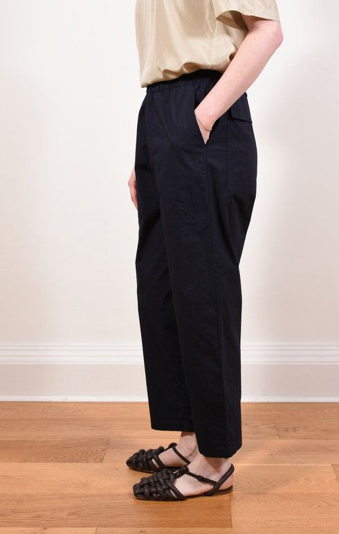 Trousers Gonghi Vion Navy